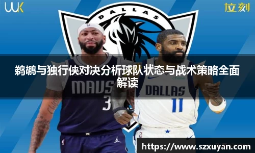 鹈鹕与独行侠对决分析球队状态与战术策略全面解读
