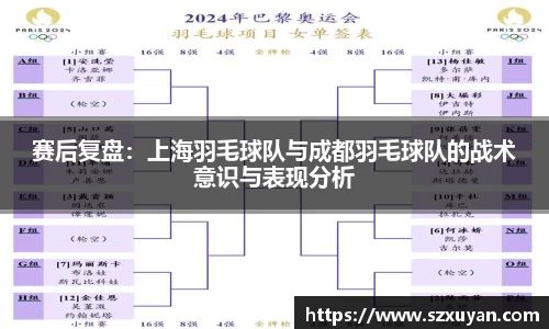 赛后复盘：上海羽毛球队与成都羽毛球队的战术意识与表现分析